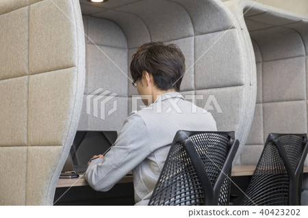 濃度圖像遠程辦公 40423202