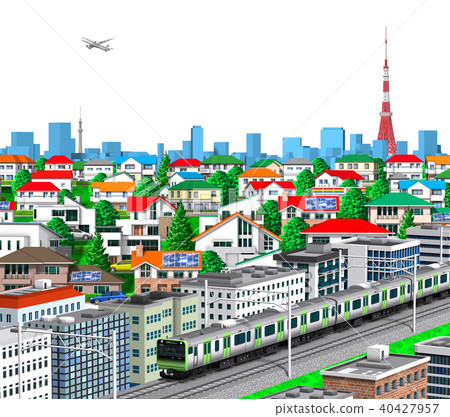 鎮山手線東京透明 40427957