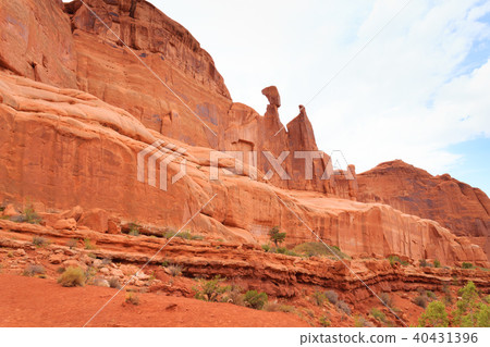 Panorama from Arches National Park, Utah. USA Panorama from Arches National Park, Utah. USA 40431396