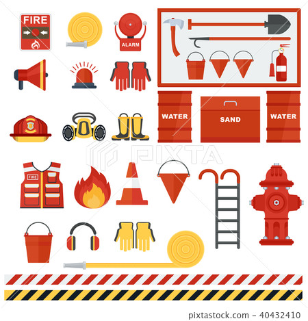 Set of fire equipmen 40432410