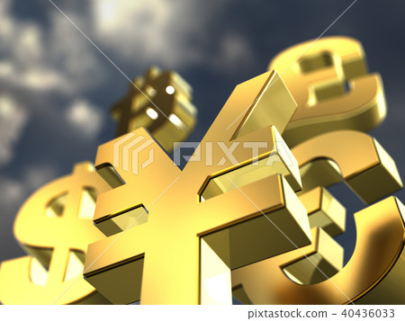 CG貨幣日元美元歐元比特幣 40436033