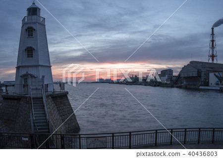 大阪府Sak市的前Shindai的照片 40436803