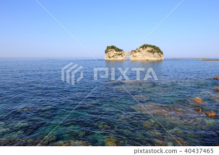 Nanki Shirahama在Enshu Tsukishima Wakayama縣的早晨採光 40437465