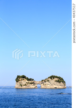 Nanki Shirahama在Enshu Tsukishima Wakayama縣的早晨採光 40437517