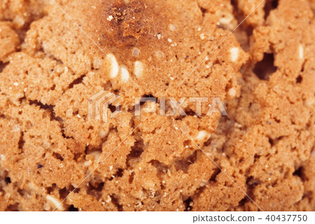 oatmeal cookies isolated on white background in studio light. oatmeal cookies isolated on white background in studio light. 40437750