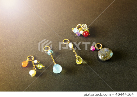 Nice natural stone colorful accessories 40444164