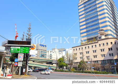 在江戶交匯處附近的中央區 40444985