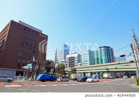 在江戶交匯處附近的中央區 40444986