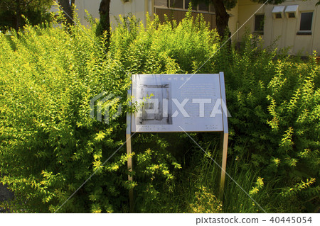 Kitashincho ruins, signboard / Kitakyushu, Daito City, Osaka Prefecture 40445054