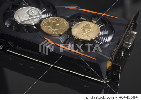 bitcoins on graphic videocard 40445584