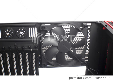 Desktop Empty Computer Case with Cooler Fan 40445608