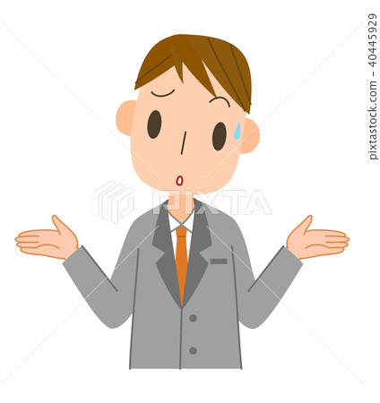 A man in a suit A man in a suit 40445929