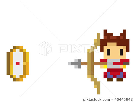 A bow and arrow A bow and arrow 40445948