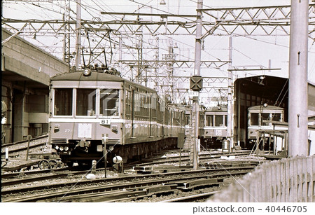 昭和的Keikyu Daisen Line川崎昭和52年 昭和的Keikyu Daisen Line川崎昭和52年 40446705