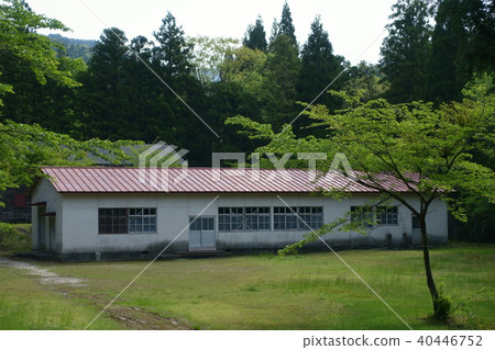 在日本的山的風景 40446752