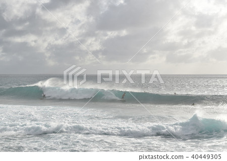 Surfer and sea 40449305