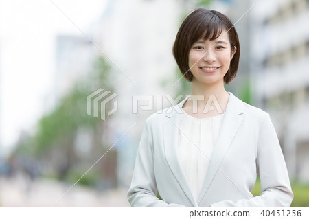 Office suit Woman in a suit Office lady OL Business suit Portrait Recruit Office suit Woman in a suit Office lady OL Business suit Portrait Recruit 40451256