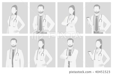 Default placeholder doctor half-length portrait Default placeholder doctor half-length portrait 40451523