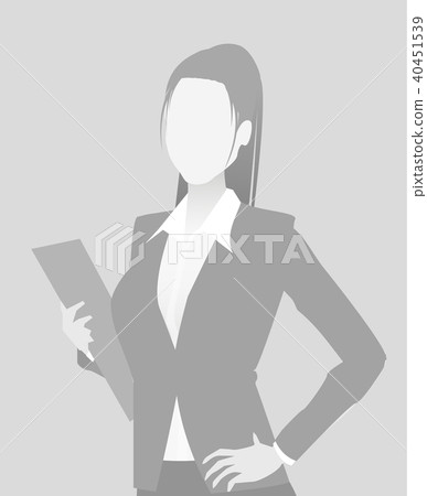 Default placeholder businesswoman half-length por Default placeholder businesswoman half-length por 40451539