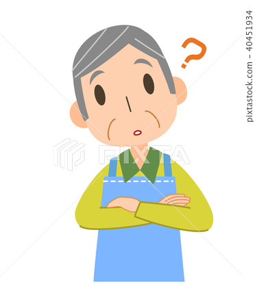 圍裙的老人 圍裙的老人 40451934