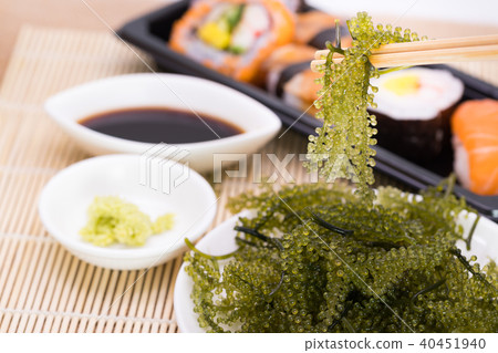 Fresh Sea Grapes (Caulerpa Lentillifera) , Fresh Sea Grapes (Caulerpa Lentillifera) , 40451940