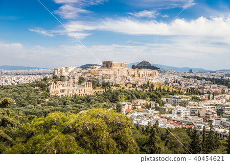 The Acropolis in Athens Greece The Acropolis in Athens Greece 40454621