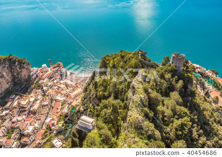View of Atrani town Amalfi Italy 40454686