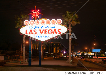 Famous Las Vegas sign 40454935