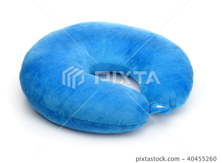 Blue foam neck pillow 40455260