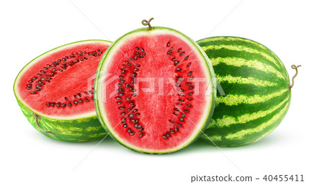 Isolated watermelons Isolated watermelons 40455411
