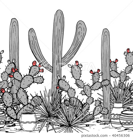 Latin American background. Mexican landscape Latin American background. Mexican landscape 40456306