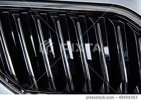 of beautiful modern car close up in the cabin 40458363