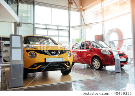 cars in the showroom at the exhibition cars in the showroom at the exhibition 40459335