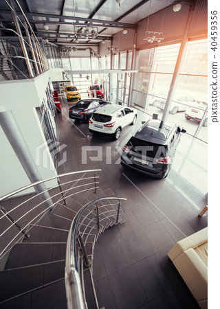 cars in the showroom at the exhibition cars in the showroom at the exhibition 40459356