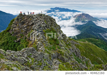 View of Mt. Yaho and Mt. Norikura Mt. 40462160