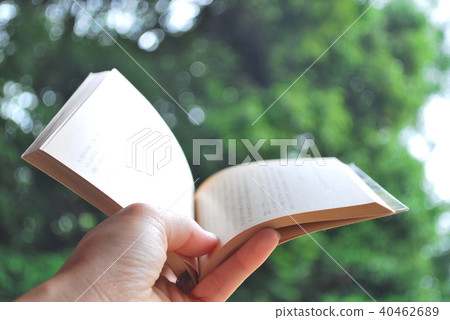 Green and book 40462689
