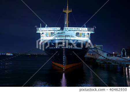 冰川丸夜景 40462930