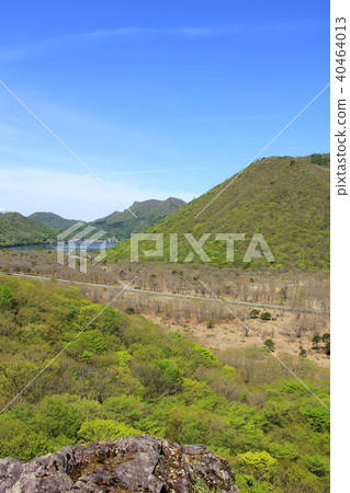 View from the top of Surusu Rock on Mount Haruna 40464013