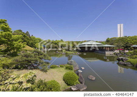 大仙公園日本花園的池塘 40464147