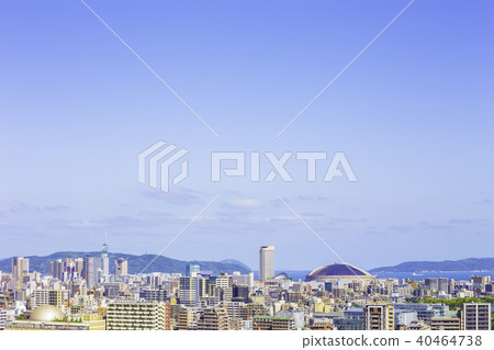福岡美好的都市風景 40464738