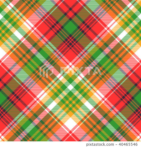 Madras plaid seamless fabric texture 40465546
