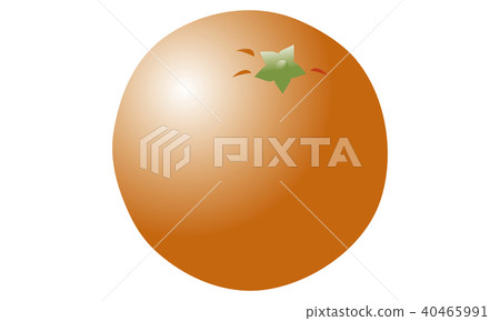 橙色的插圖 40465991