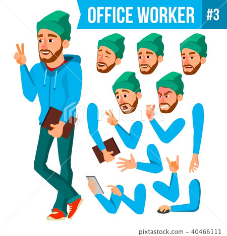 Office Worker Vector. Office Worker Vector. 40466111