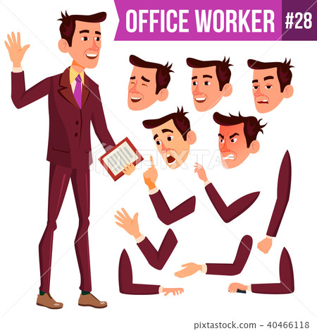 Office Worker Vector. Office Worker Vector. 40466118