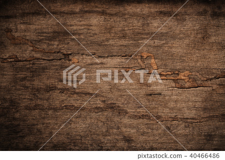 Wood decay with wood termites,Old grunge dark 40466486