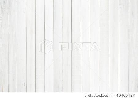 white natural wood wall texture and background 40466487