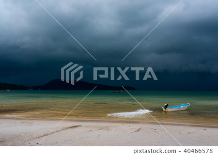 Rainy season at Koh Rong Samloem Island.   40466578