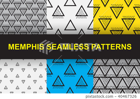 Memphis Seamless Pattern Memphis Seamless Pattern 40467326