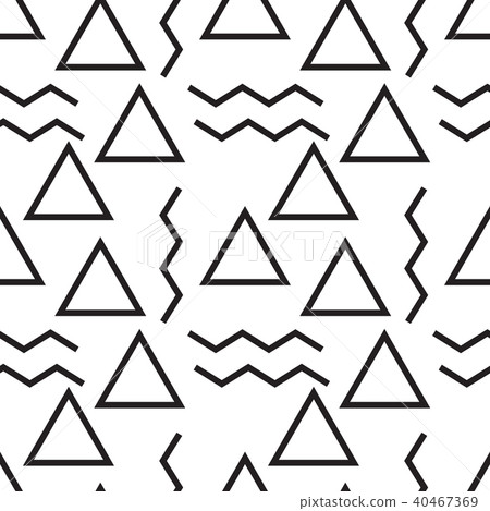 Memphis Seamless Pattern Memphis Seamless Pattern 40467369