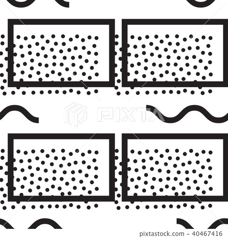 Memphis Seamless Pattern Memphis Seamless Pattern 40467416